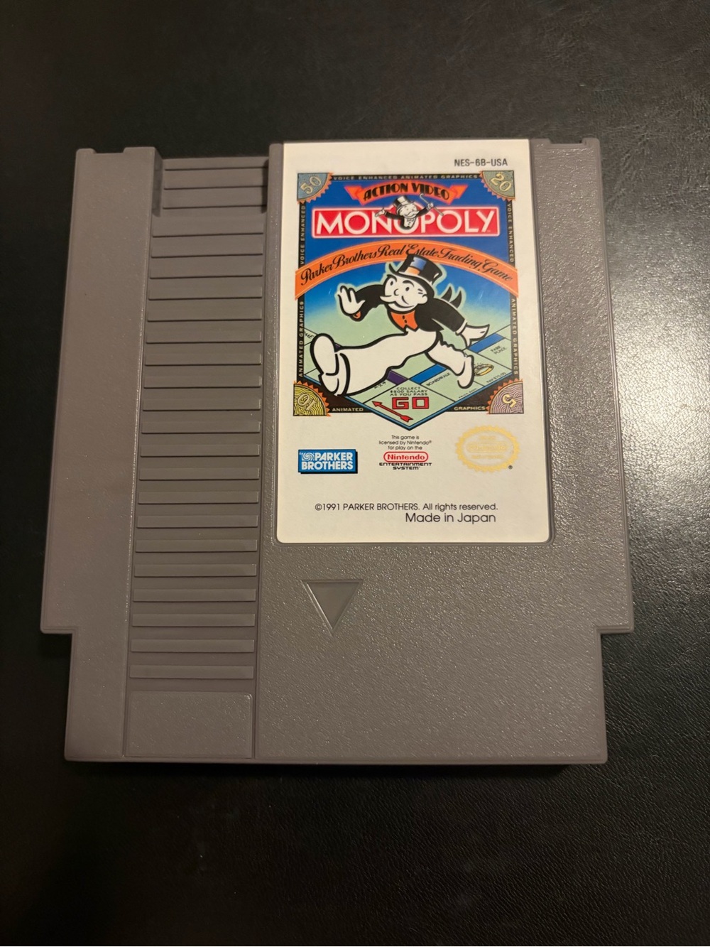 Monopoly NES Nintendo Vintage Video Game Console Toys